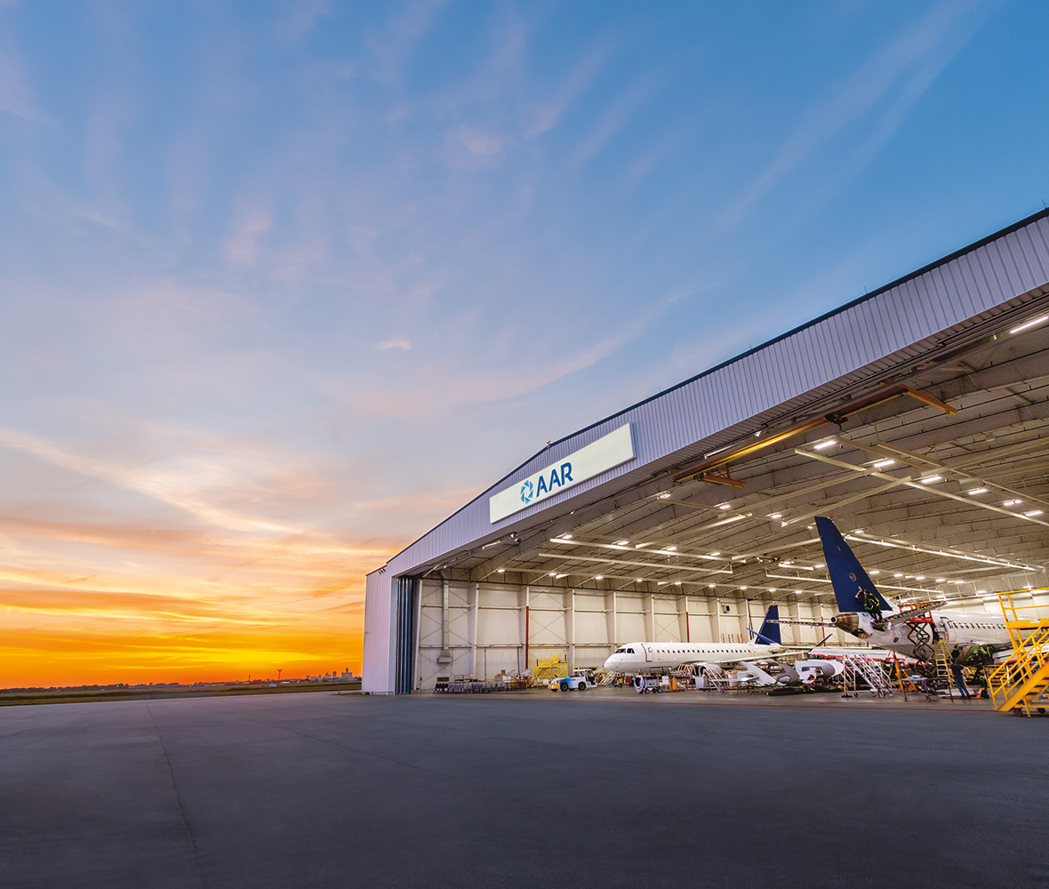 Windsor exterior Airframe MRO facility
