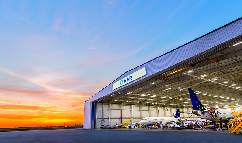 Windsor hangar exterior