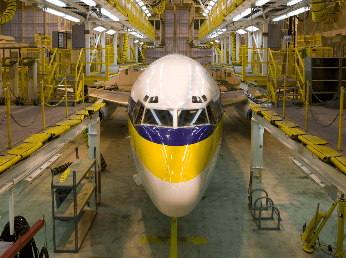Airframe MRO - Indianapolis hangar facility Airframe MRO - Indianapolis hangar facility