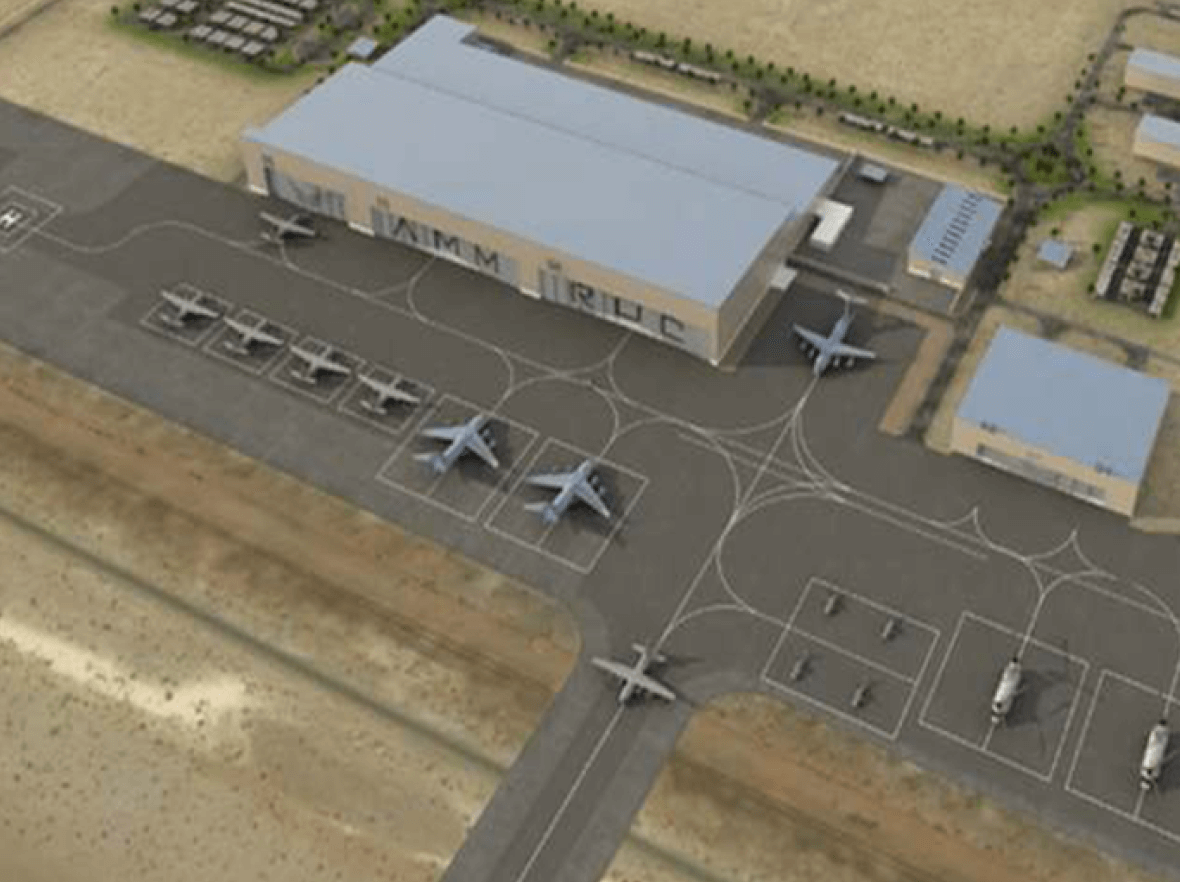 AMMROC facility rendering AMMROC facility rendering