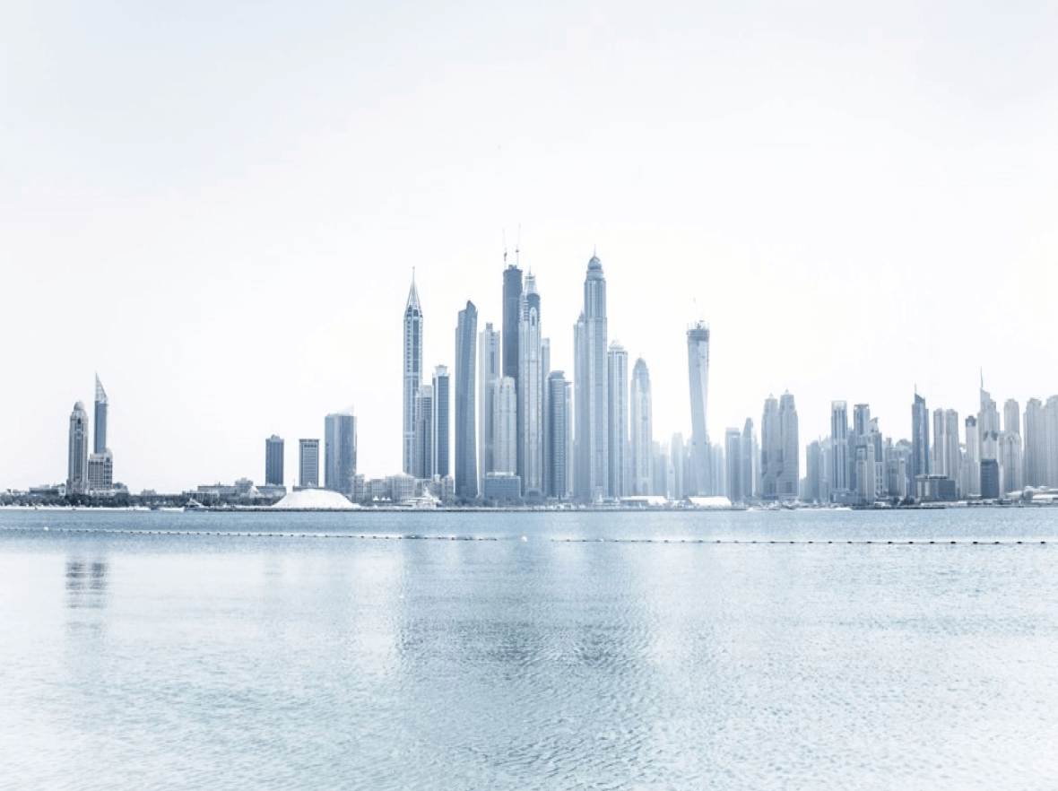 Dubai skyline Dubai skyline